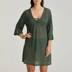 Caftan De Plage HOLIDAY Dark Olive PrimaDonna Swim