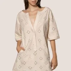 Swimwear Caftan DREW Blush Topaz Andres Sarda Swimwear 3411173BTO